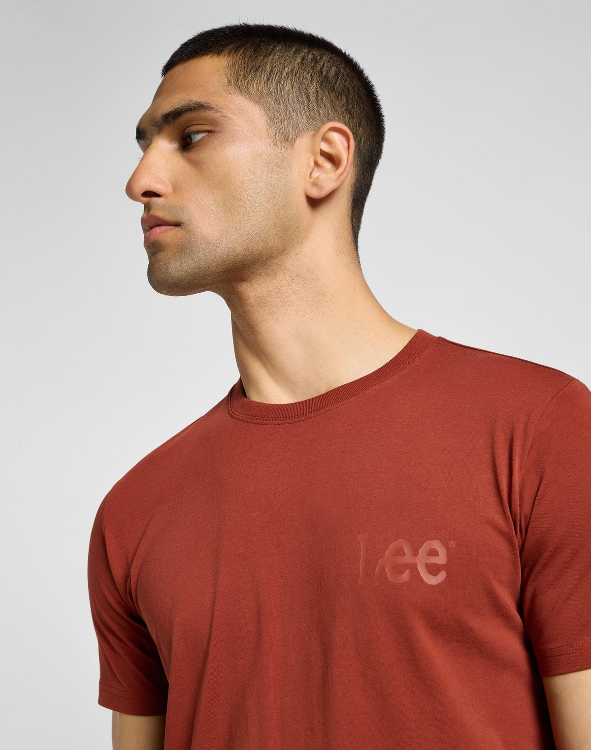 Medium Wobbly Lee Tee in Sweet Maple - LEE Schweiz