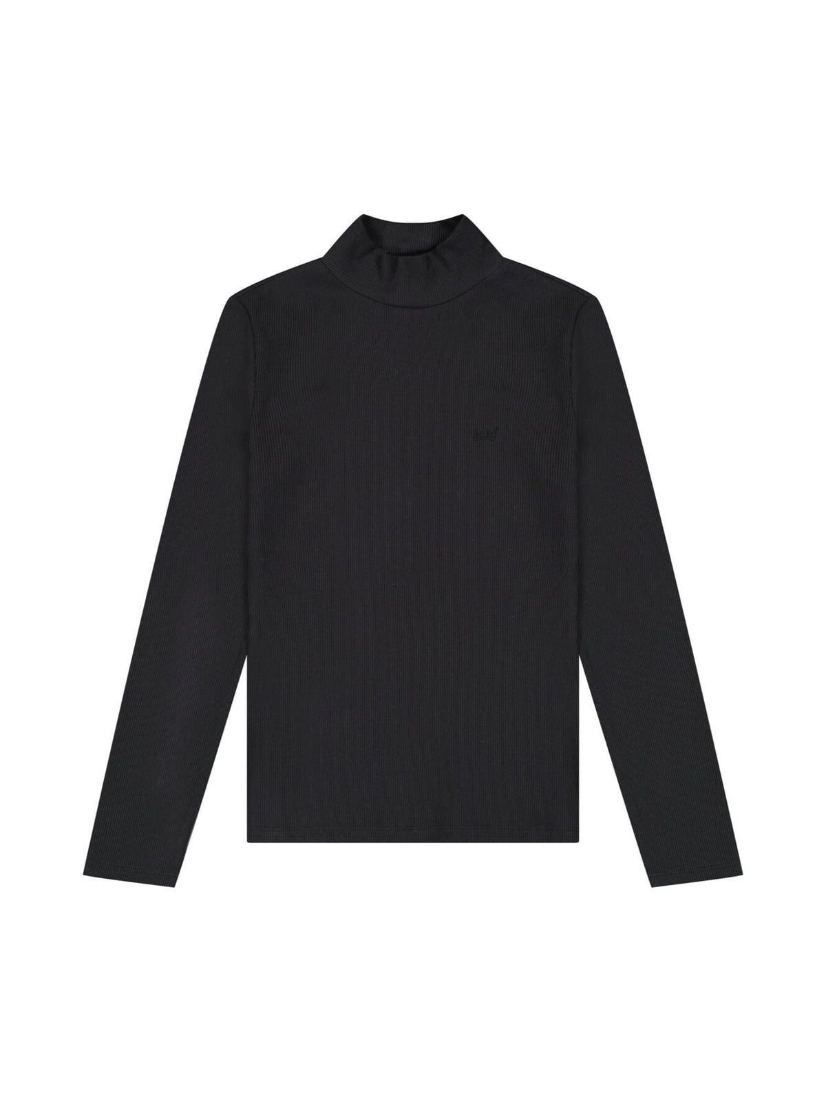 Mock Neck in Black - LEE Schweiz