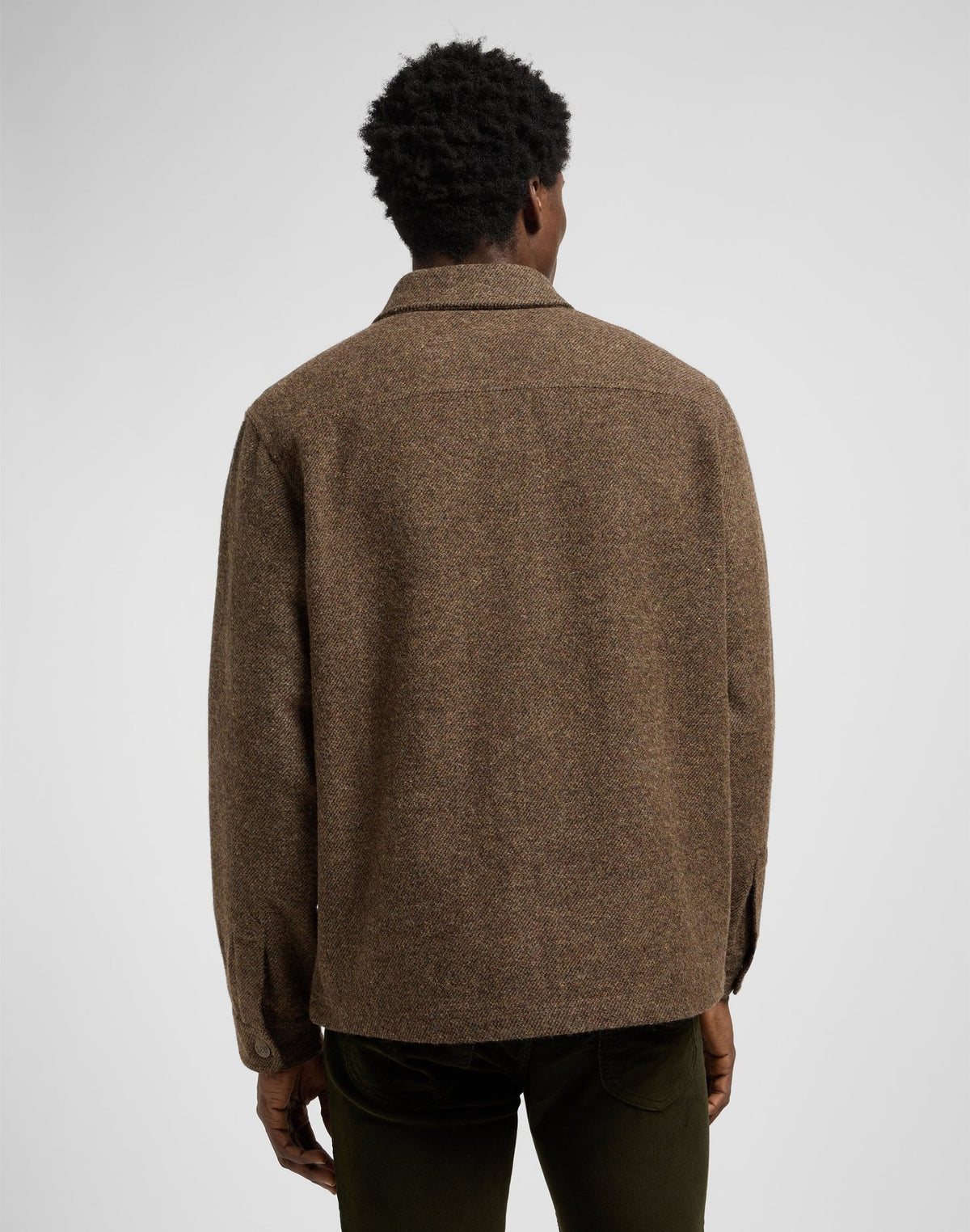 Overshirt in Brown Jaspe - LEE Schweiz