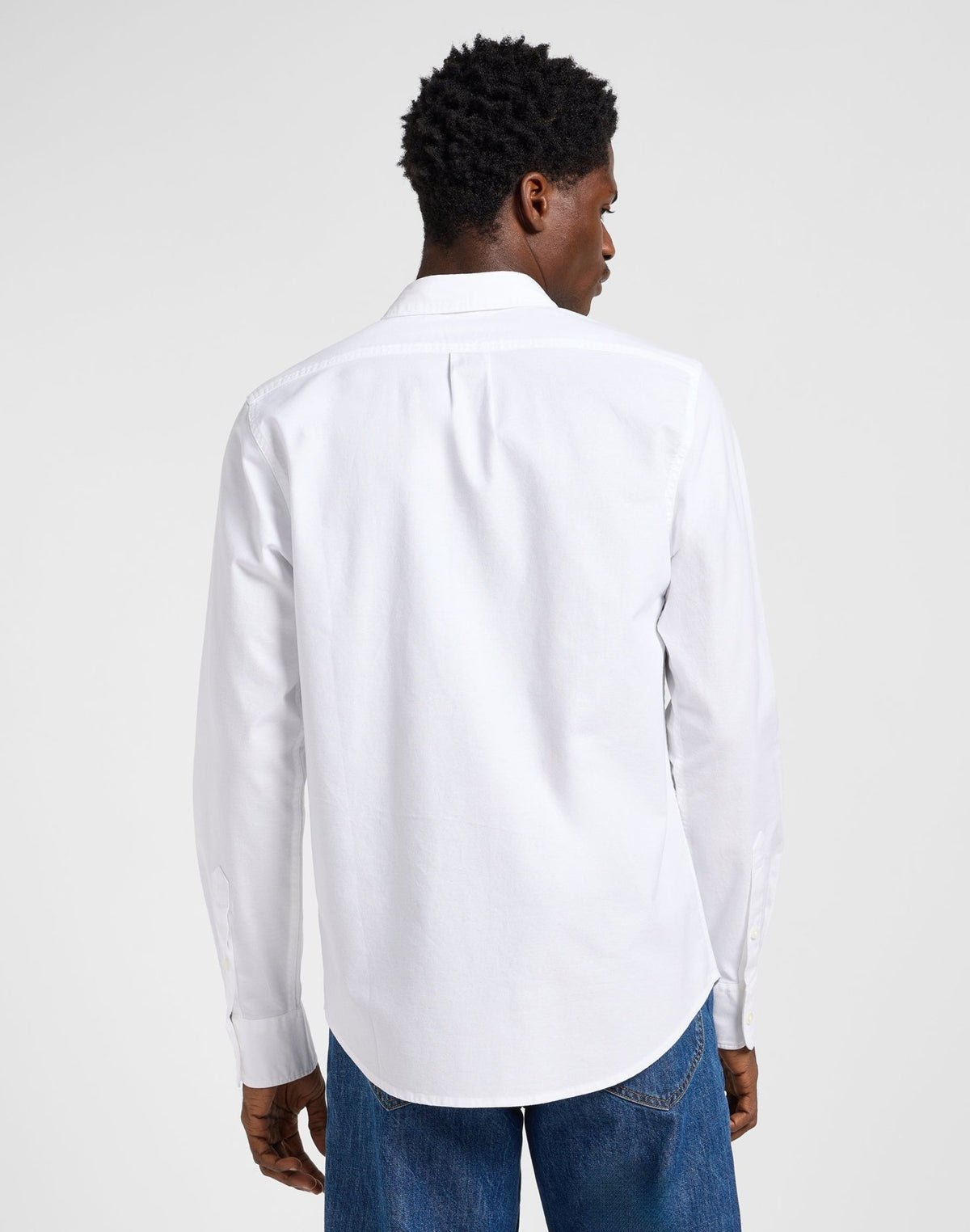 Patch Shirt in Bright White - LEE Schweiz