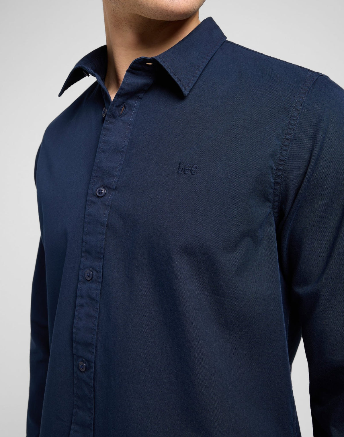 Patch Shirt in Rivet Navy - LEE Schweiz