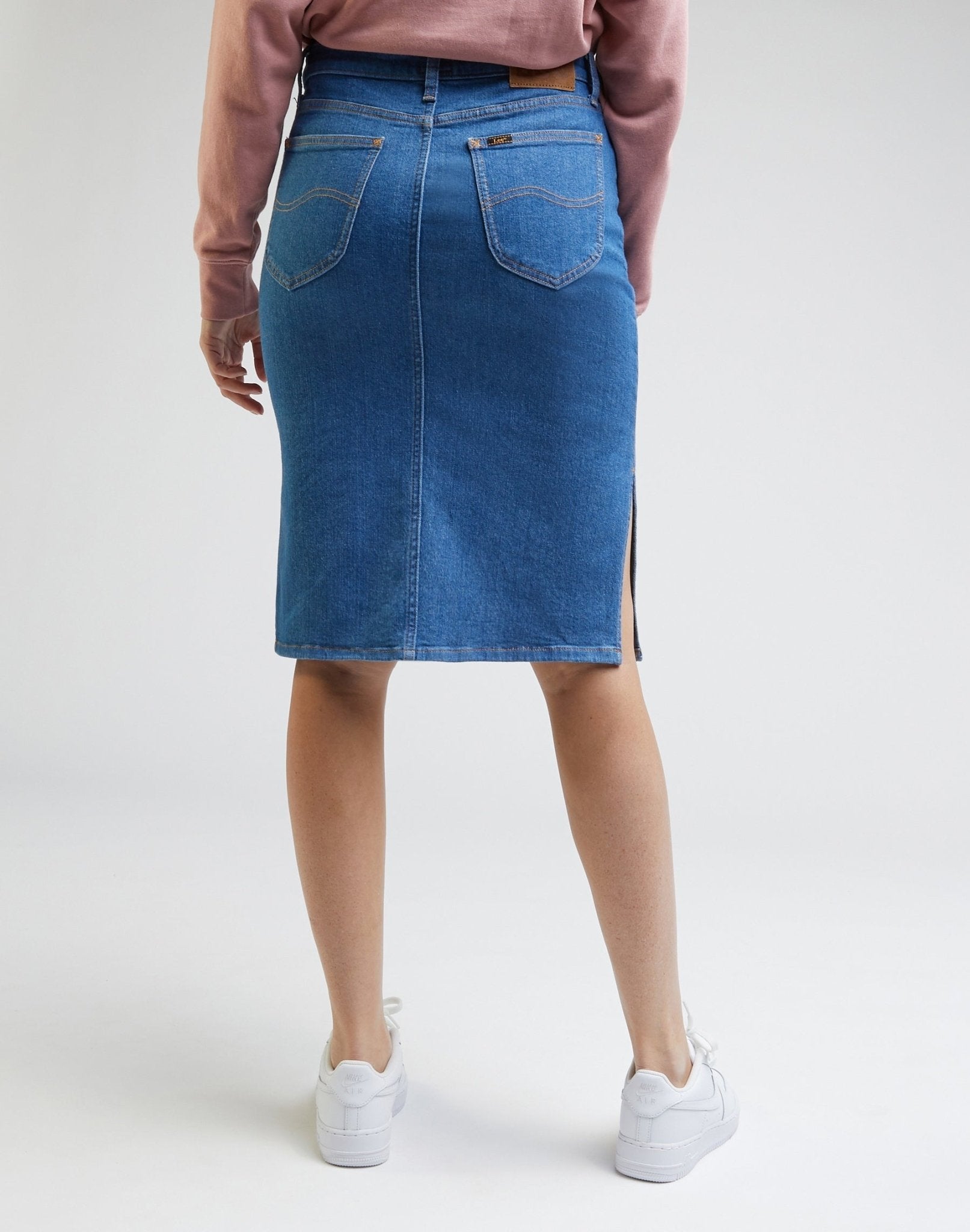 Pencil Skirt in Sienna Bright - LEE Schweiz