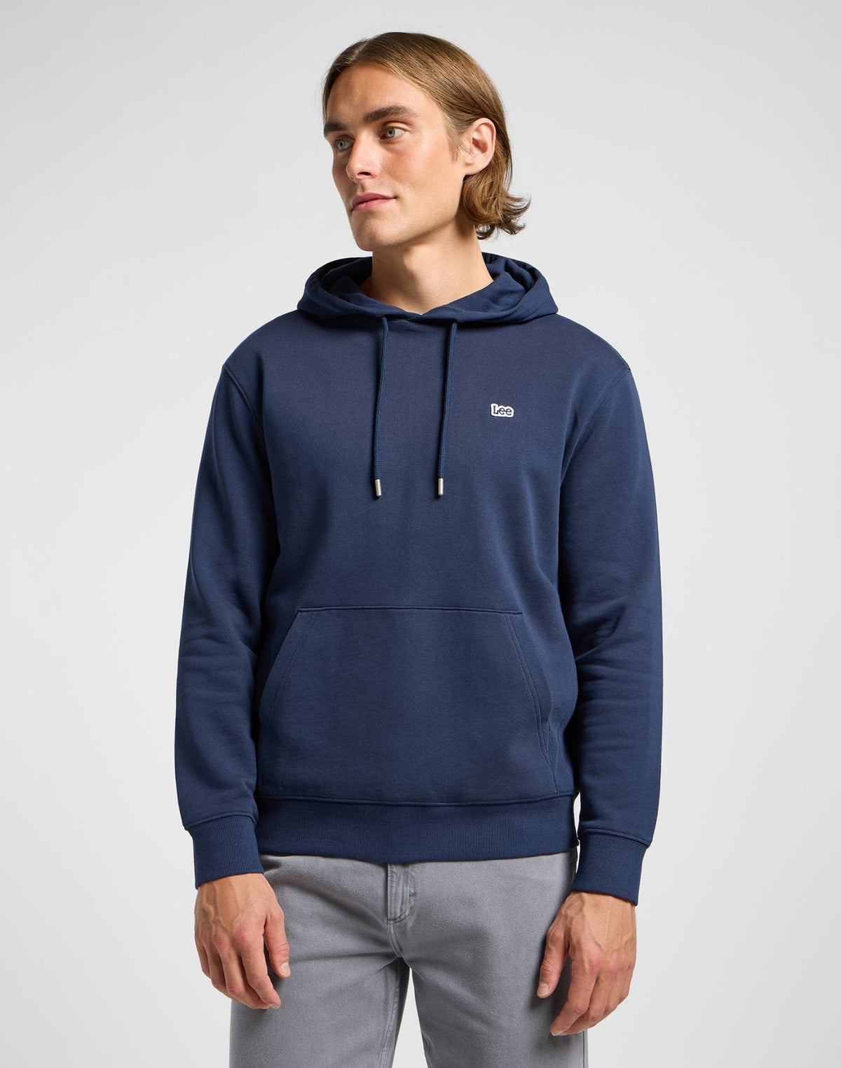 Plain Hoodie in Mood Indigo - LEE Schweiz