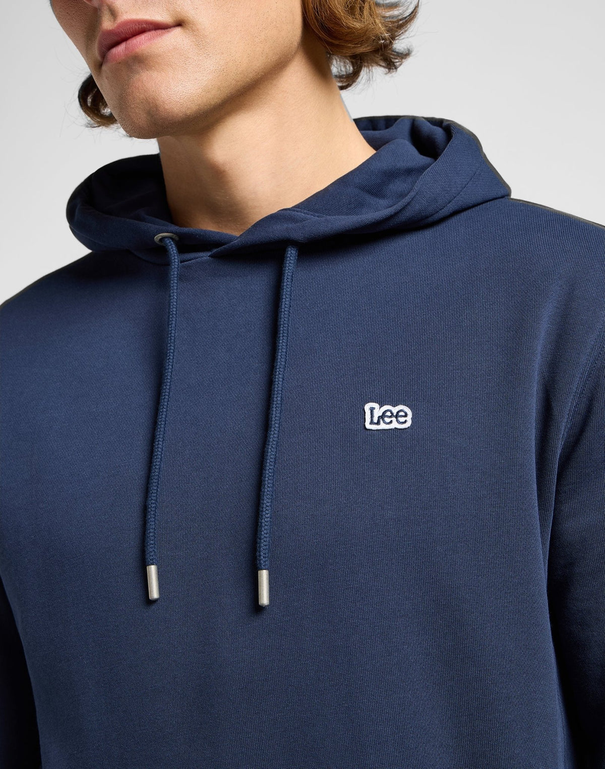 Plain Hoodie in Mood Indigo - LEE Schweiz