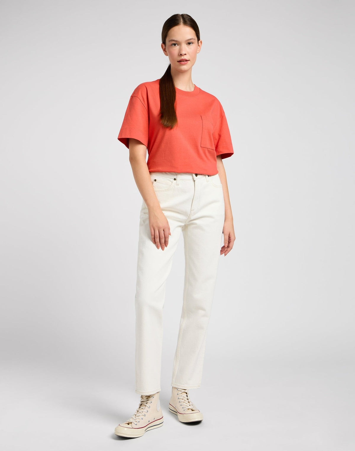 Pocket Tee in Poppy - LEE Schweiz