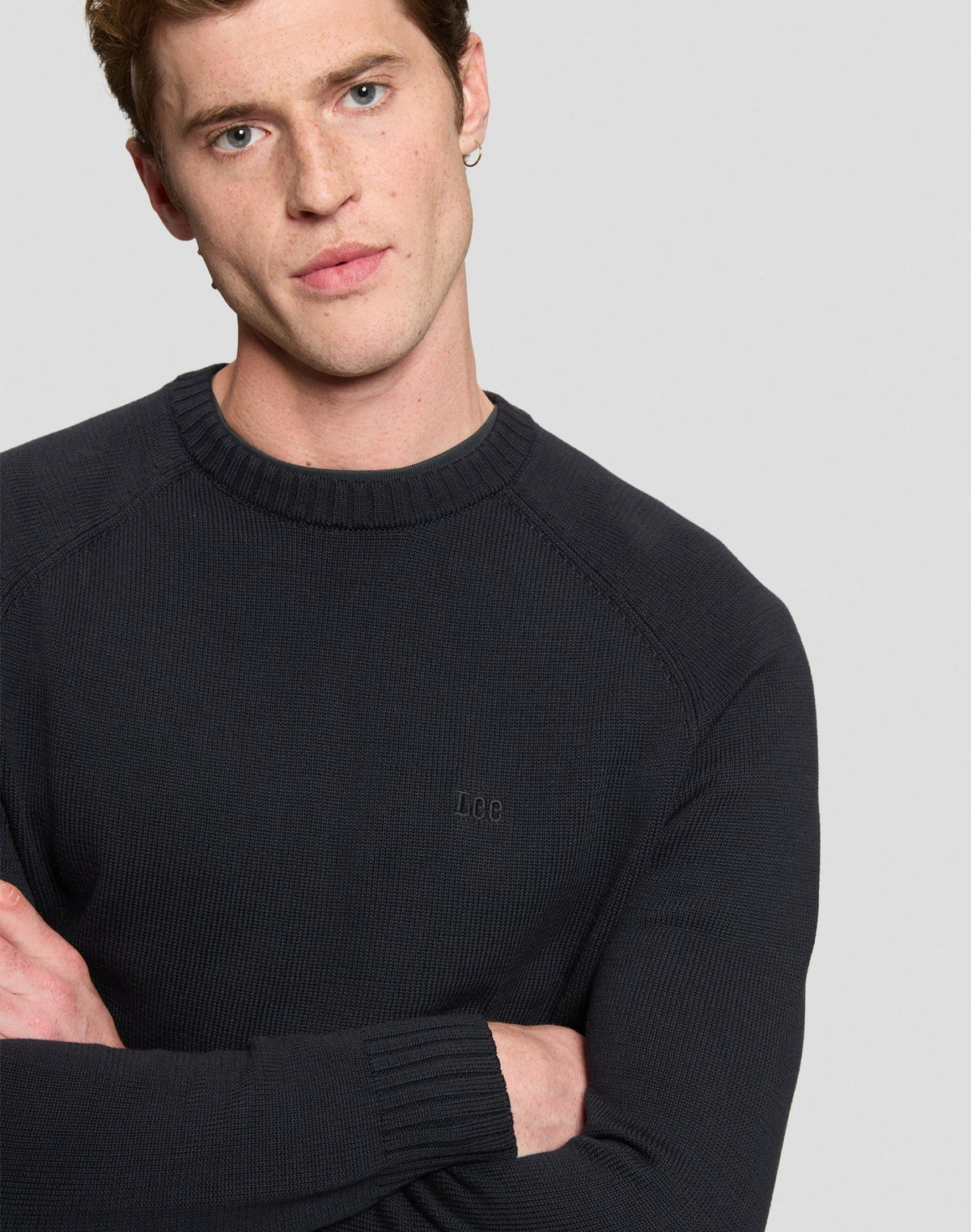 Pullover Raglan in Black - LEE Schweiz