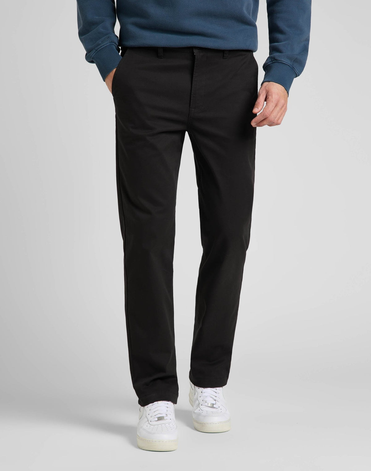 Regular Chino in Black - LEE Schweiz