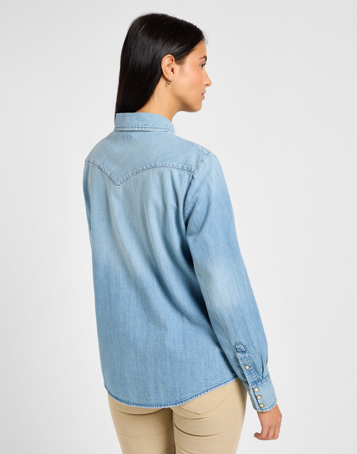 Regular Western Shirt in Modern Blue - LEE Schweiz