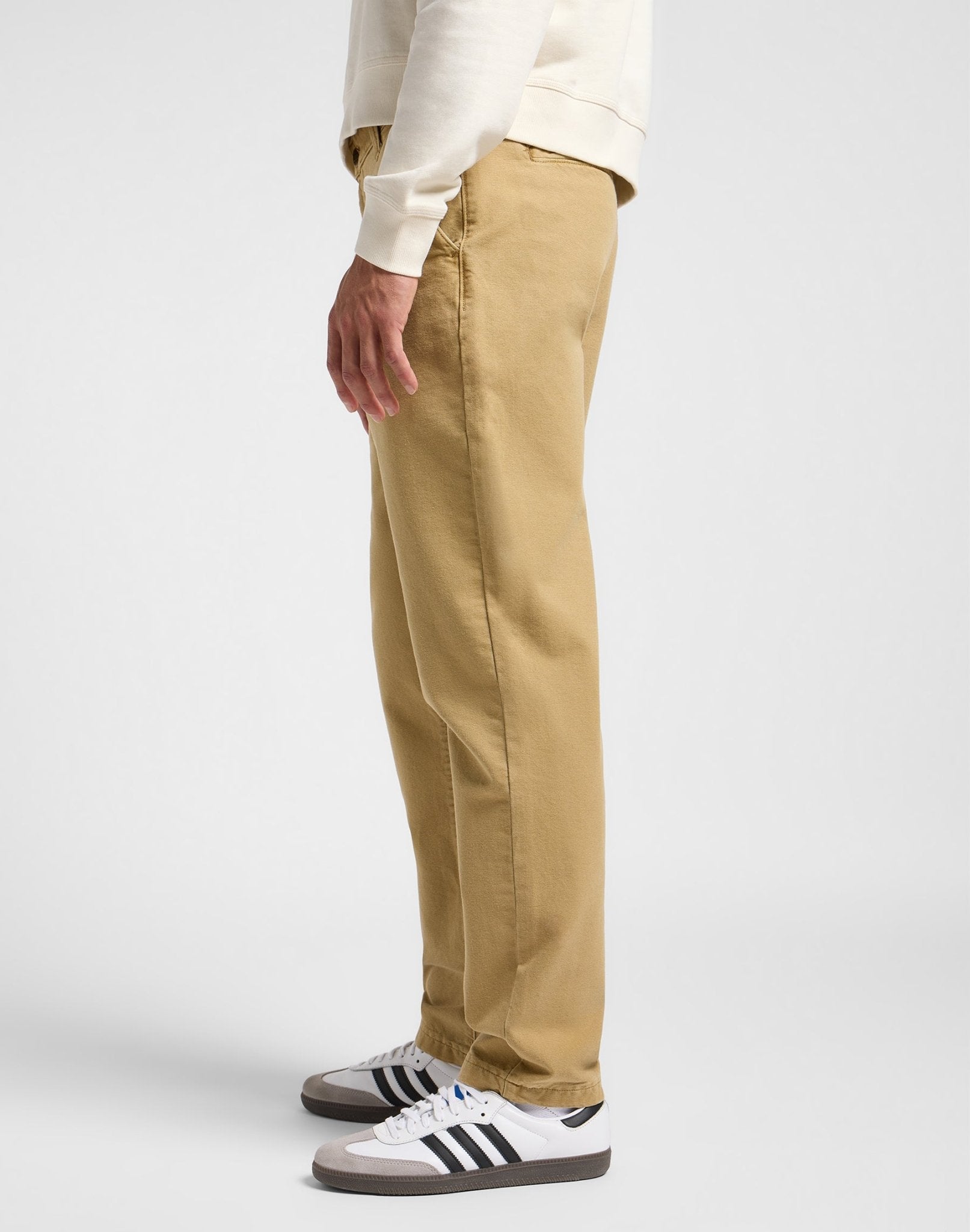 Relaxed Workwear Chino in Oscar Khaki