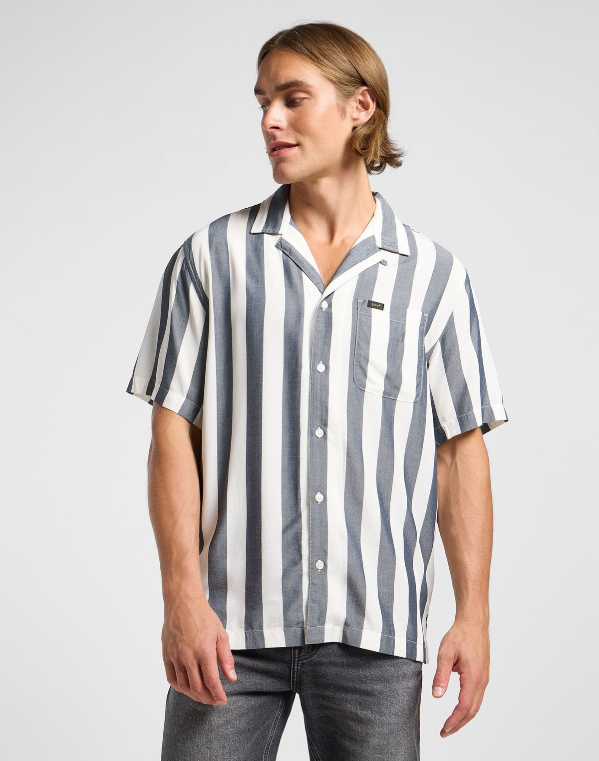 Resort Shirt in Rivet Navy - LEE Schweiz