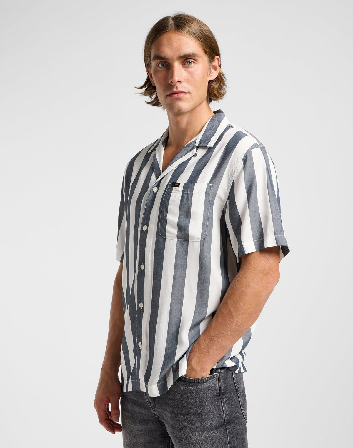 Resort Shirt in Rivet Navy - LEE Schweiz