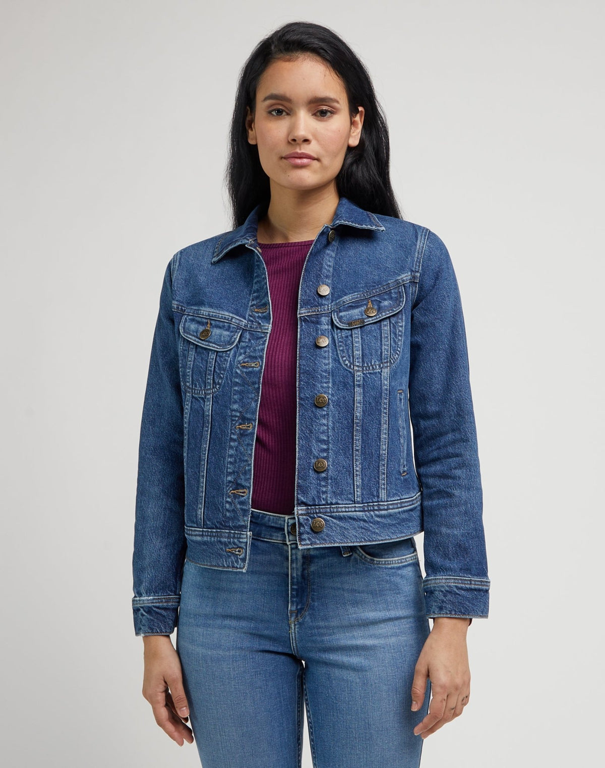 Rider Jacket in Classic Indigo - LEE Schweiz