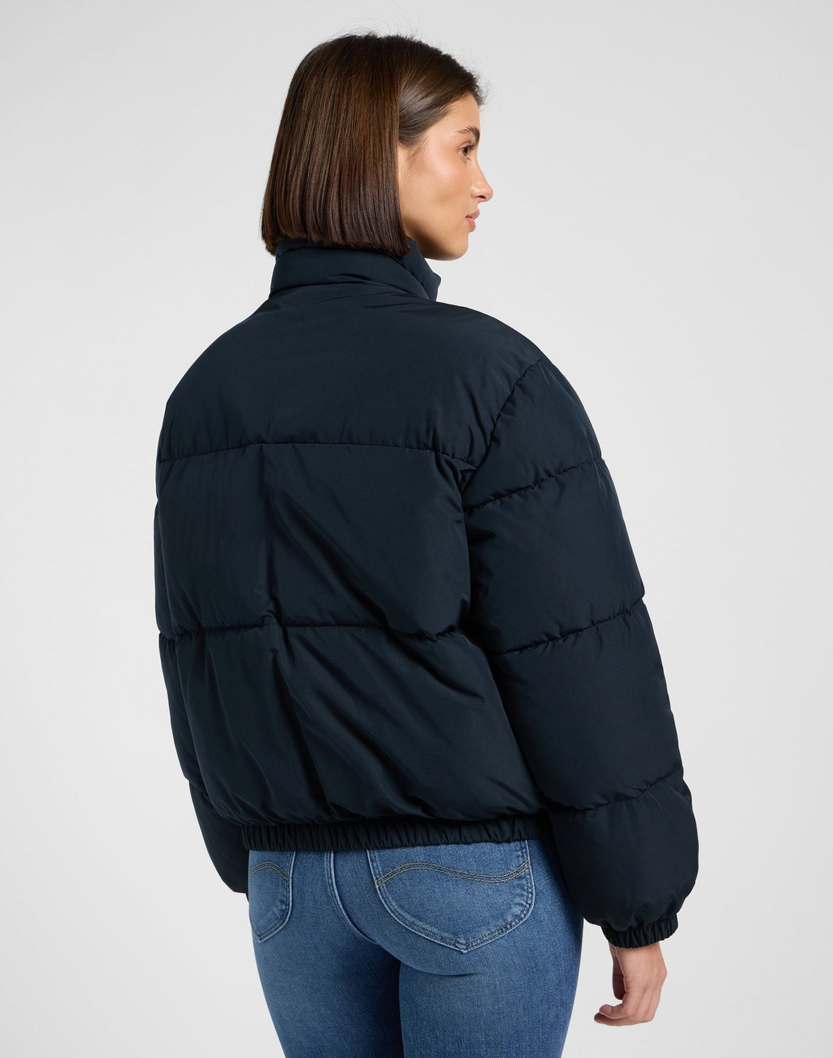 Rider Puffer Jacket in Black - LEE Schweiz