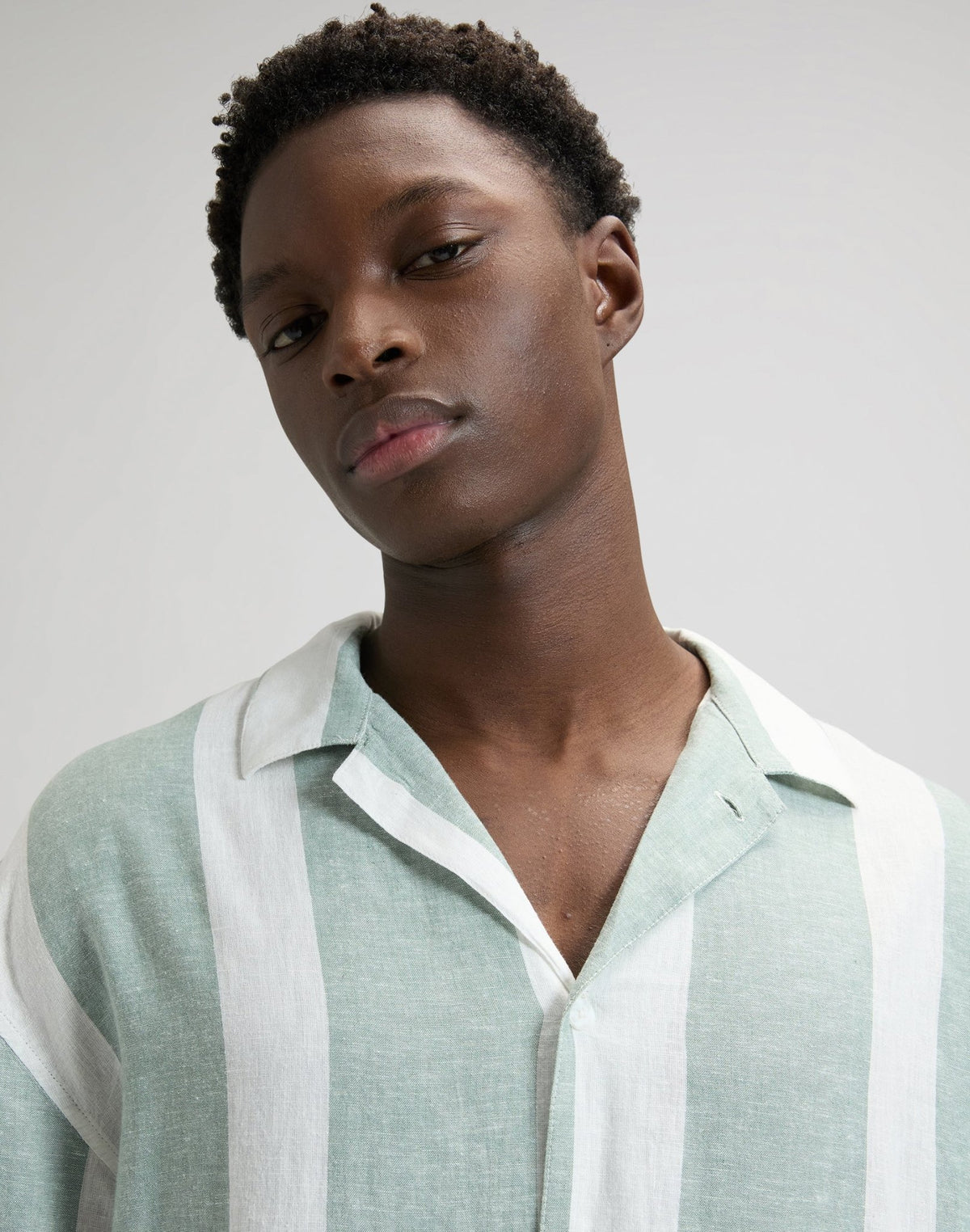 Rlx Resort Shirt in Desert Sage Stripe - LEE Schweiz
