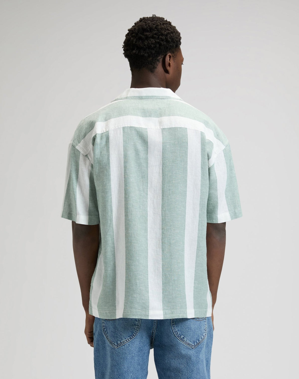 Rlx Resort Shirt in Desert Sage Stripe - LEE Schweiz