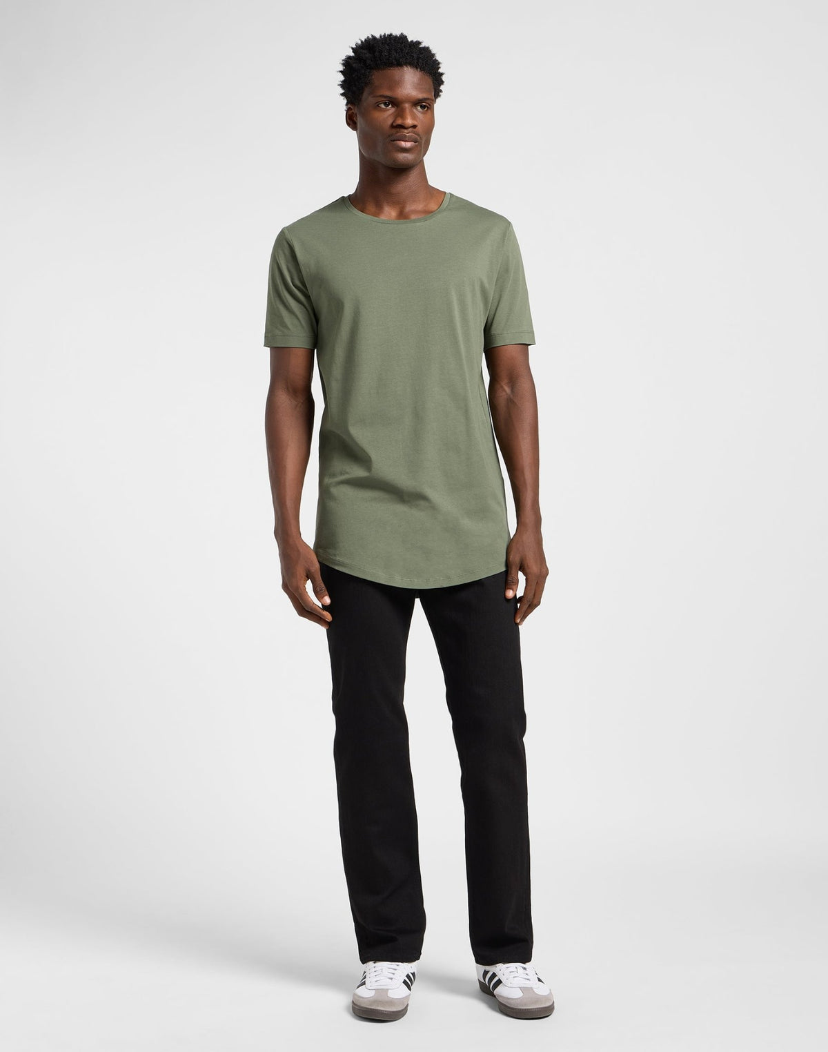 Shaped Tee in Olive Grove - LEE Schweiz