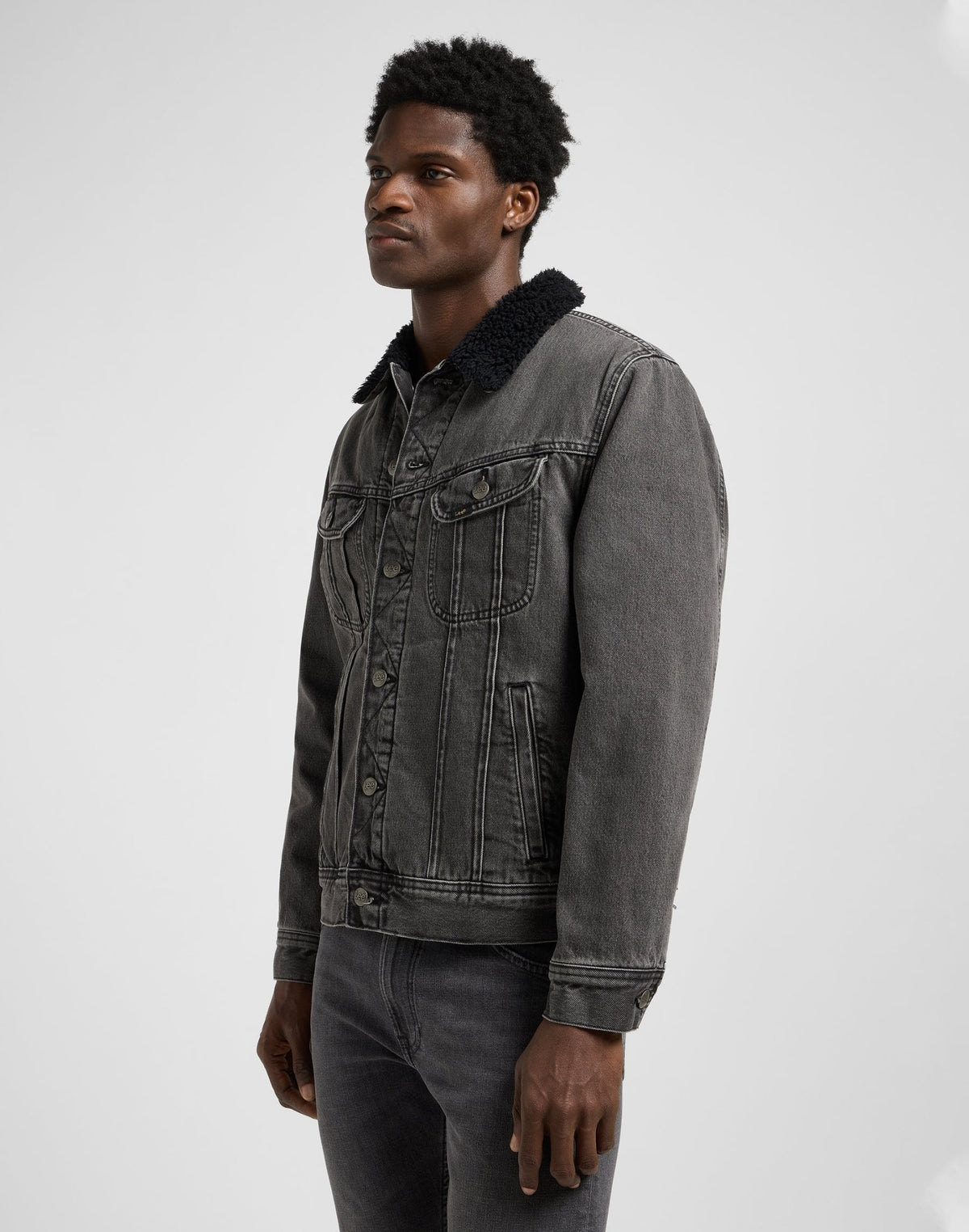 Sherpa Jacket in Deep Obsidian - LEE Schweiz
