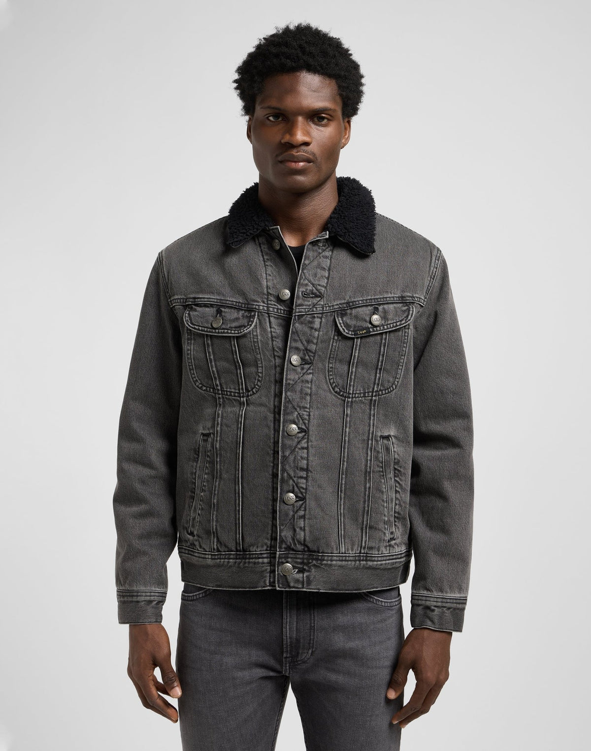 Sherpa Jacket in Deep Obsidian - LEE Schweiz