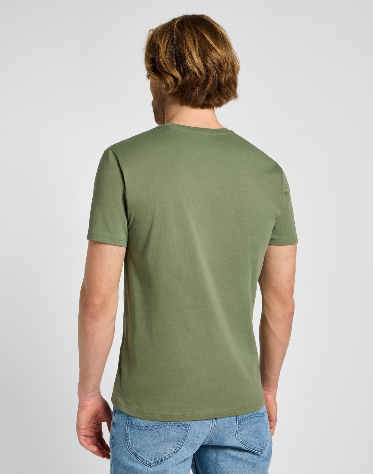 Shortleeves Patch Logo Tee in Mercantile Green - LEE Schweiz