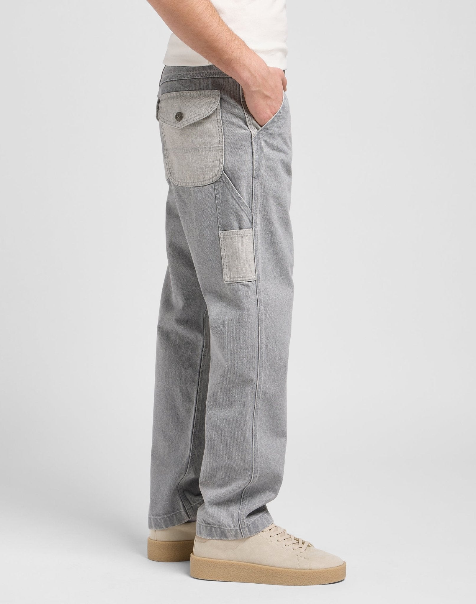 Slouchy Str Carpenter in Gemini Grey