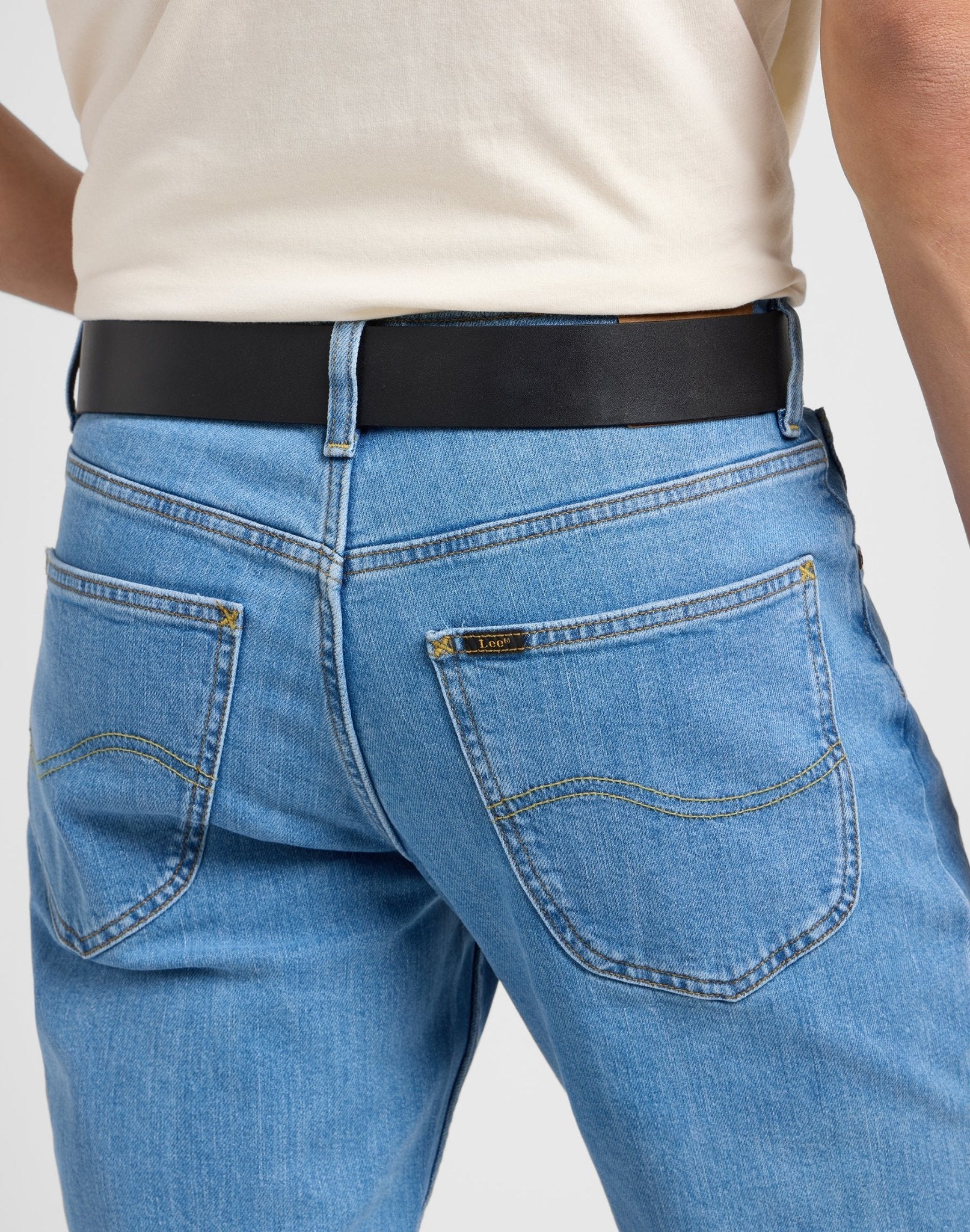 Small Logo Gurt in Black - LEE Schweiz