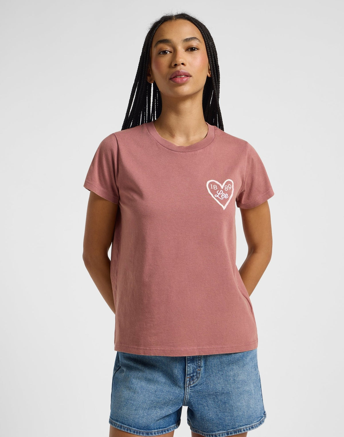 Small Logo Tee in Henna - LEE Schweiz