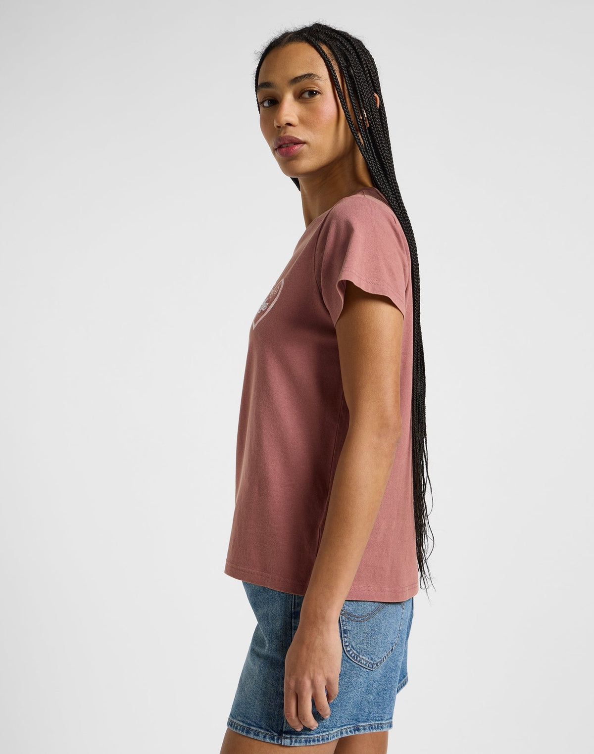 Small Logo Tee in Henna - LEE Schweiz