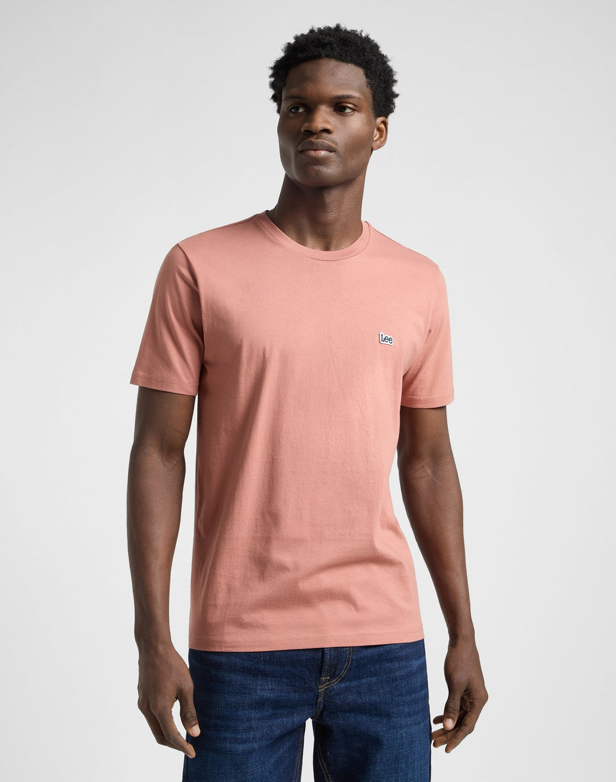 Ss Patch Logo Tee in Sepia - LEE Schweiz