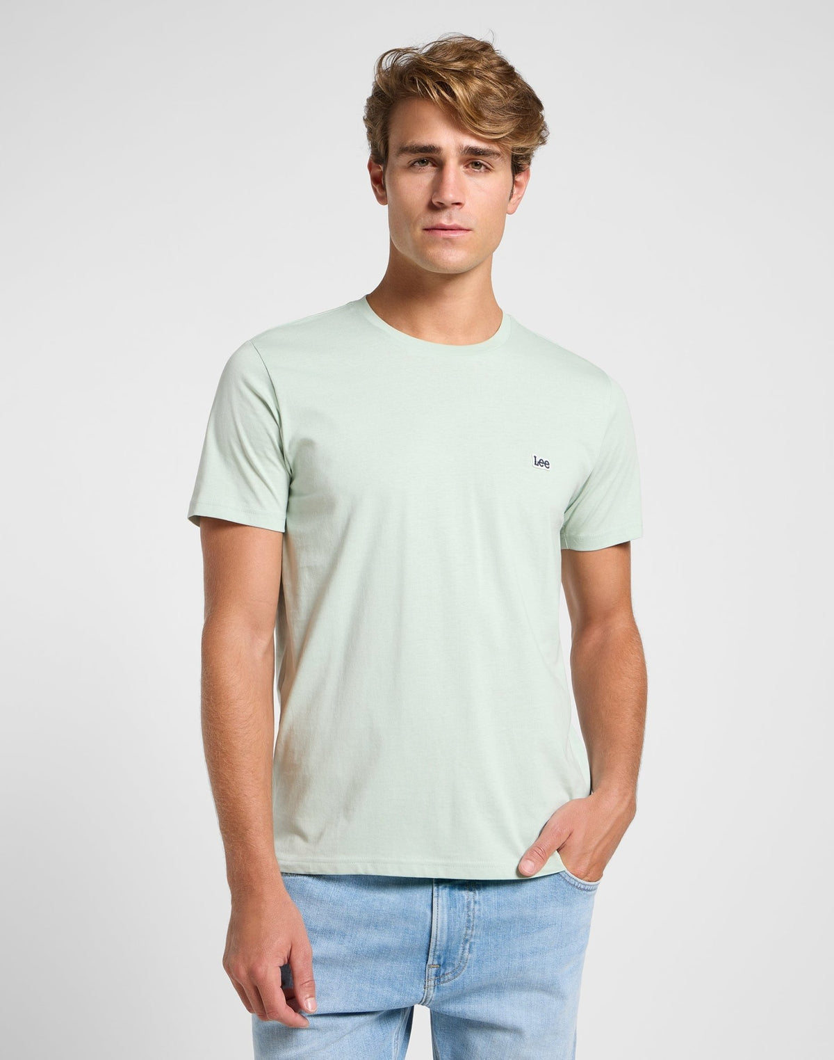 Ss Patch Logo Tee in Soft Sage - LEE Schweiz