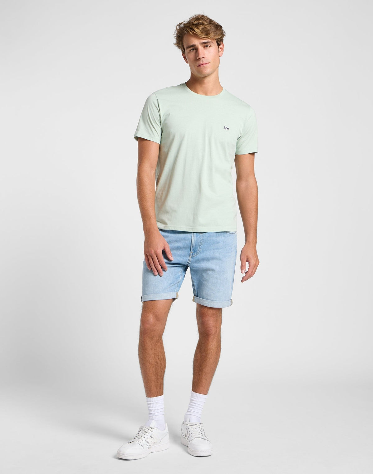 Ss Patch Logo Tee in Soft Sage - LEE Schweiz
