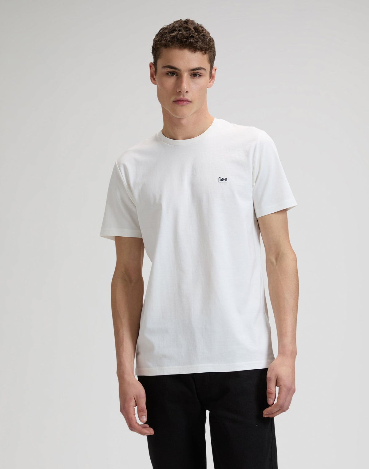Ss Patch Logo Tee in White - LEE Schweiz