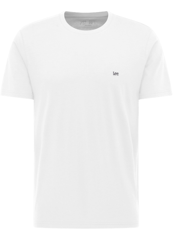 Ss Patch Logo Tee in White - LEE Schweiz