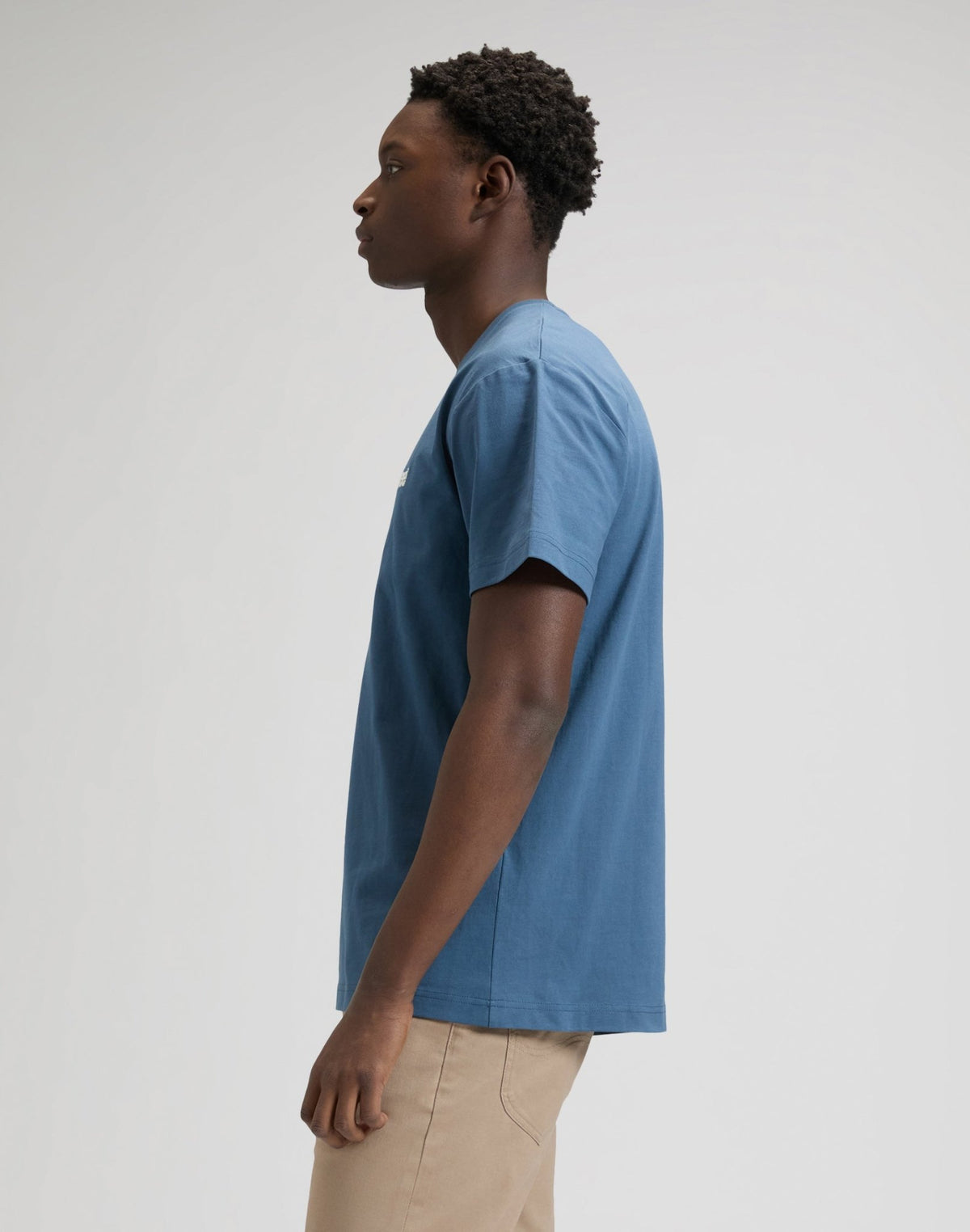 Ss Small Logo Tee in Academy Blue - LEE Schweiz