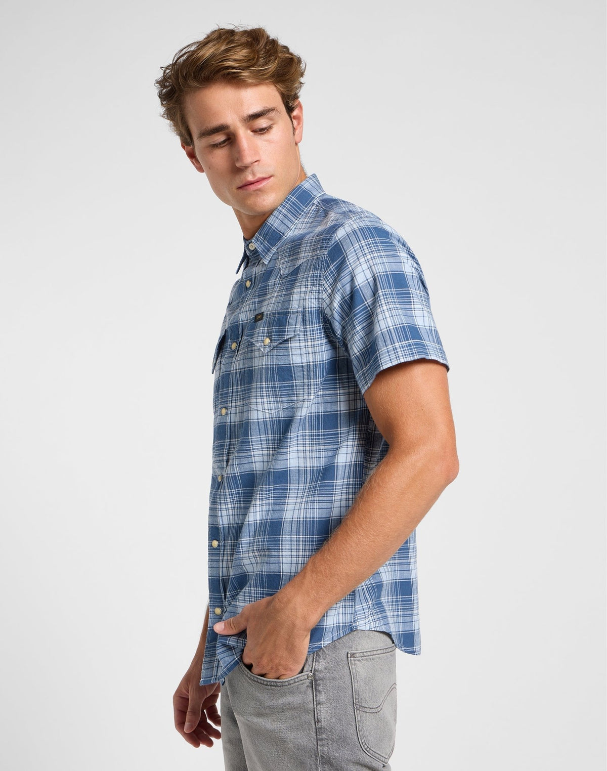 Ss Western Shirt in Orion Ombre - LEE Schweiz