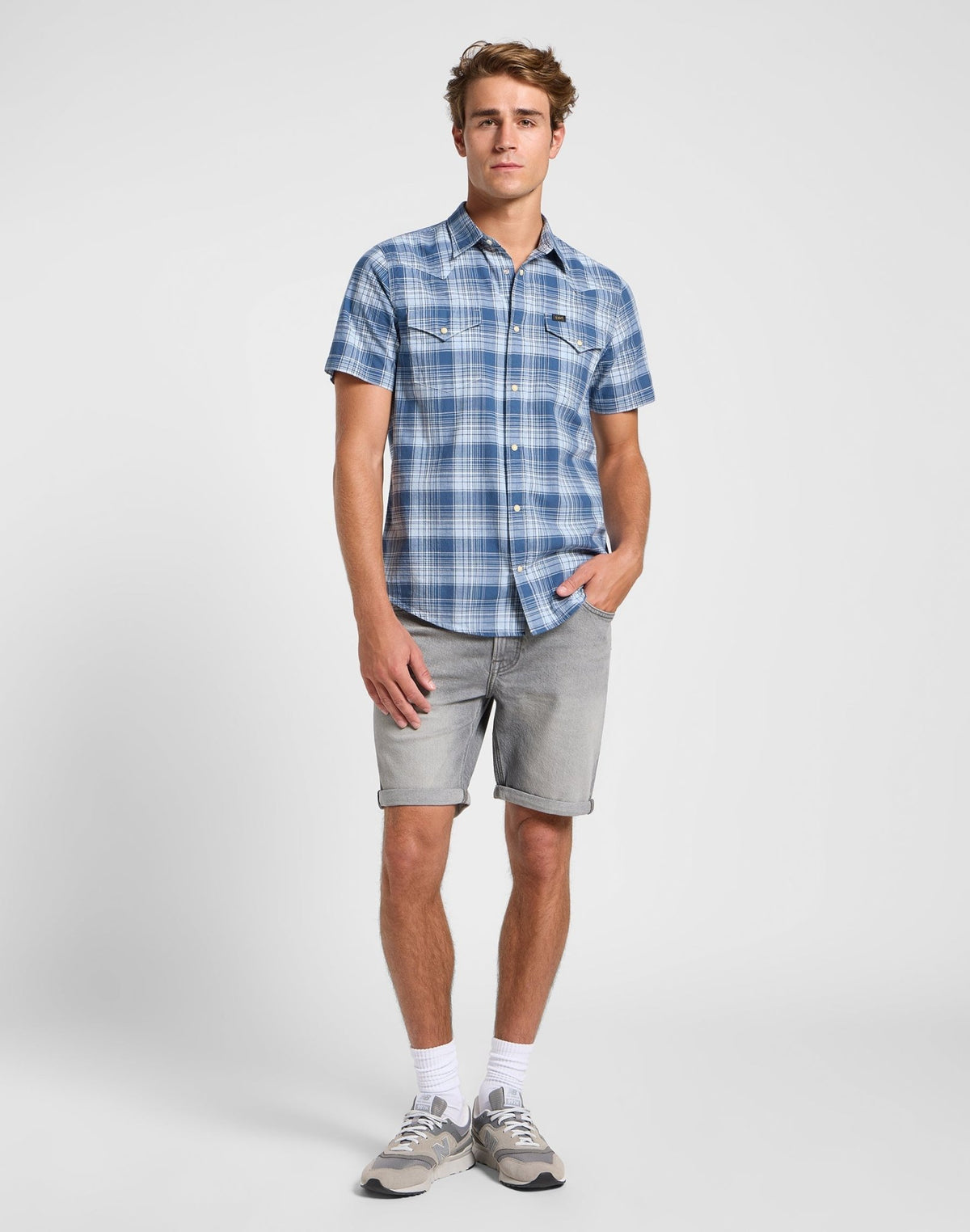 Ss Western Shirt in Orion Ombre - LEE Schweiz