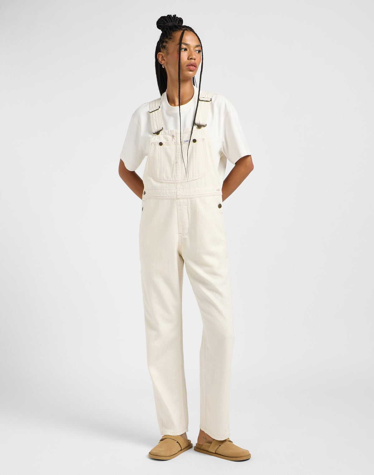 Straight Bib in Ecru - LEE Schweiz