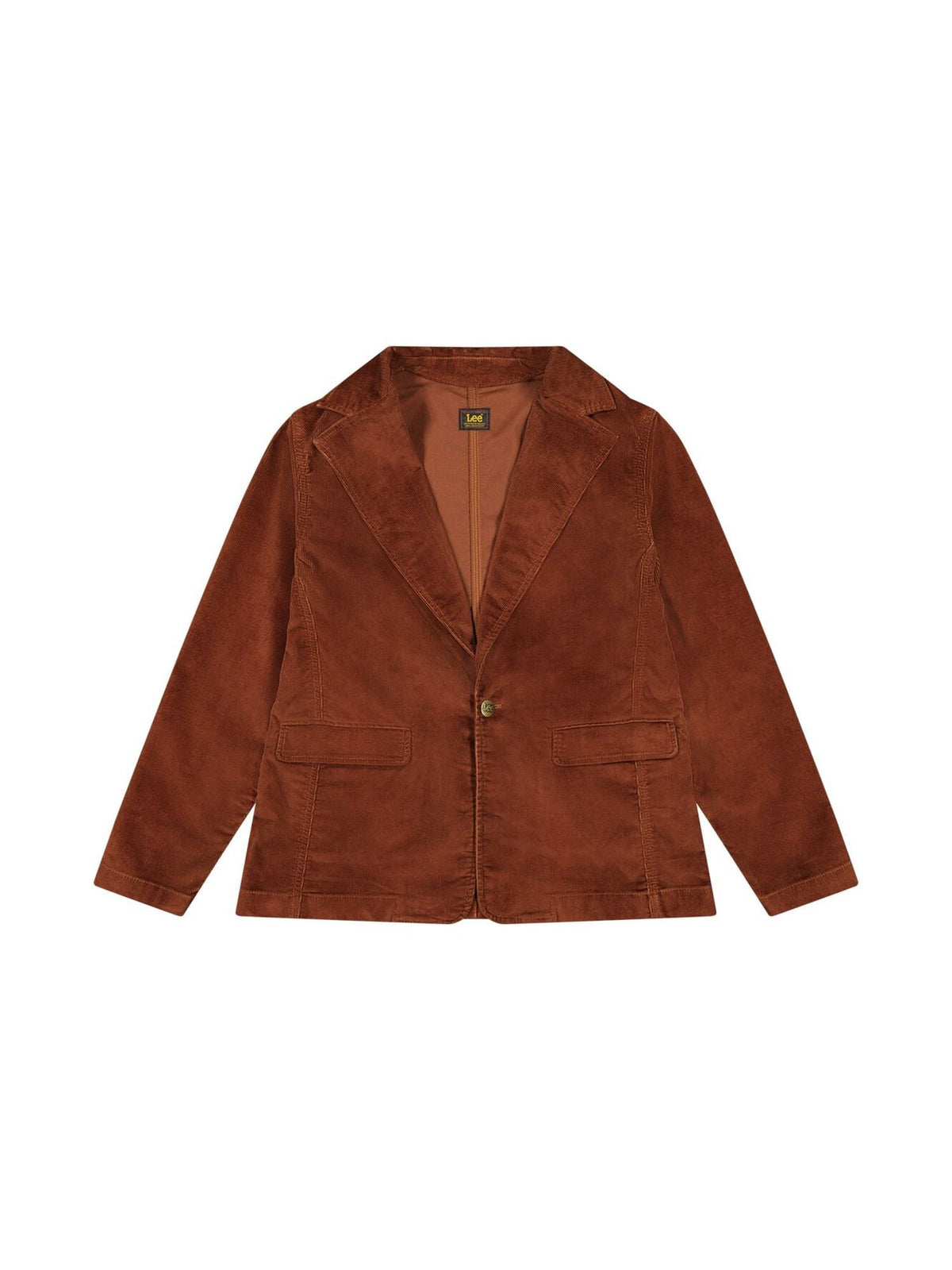 Structured Blazer in Luxe Brown - LEE Schweiz