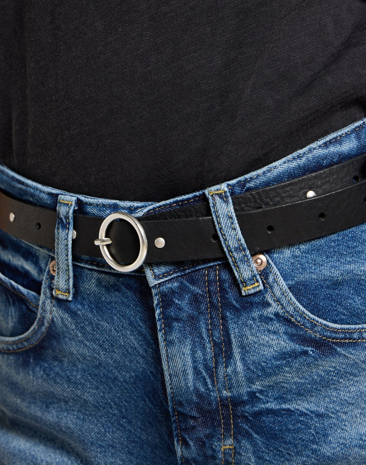 Studded Belt in Black - LEE Schweiz