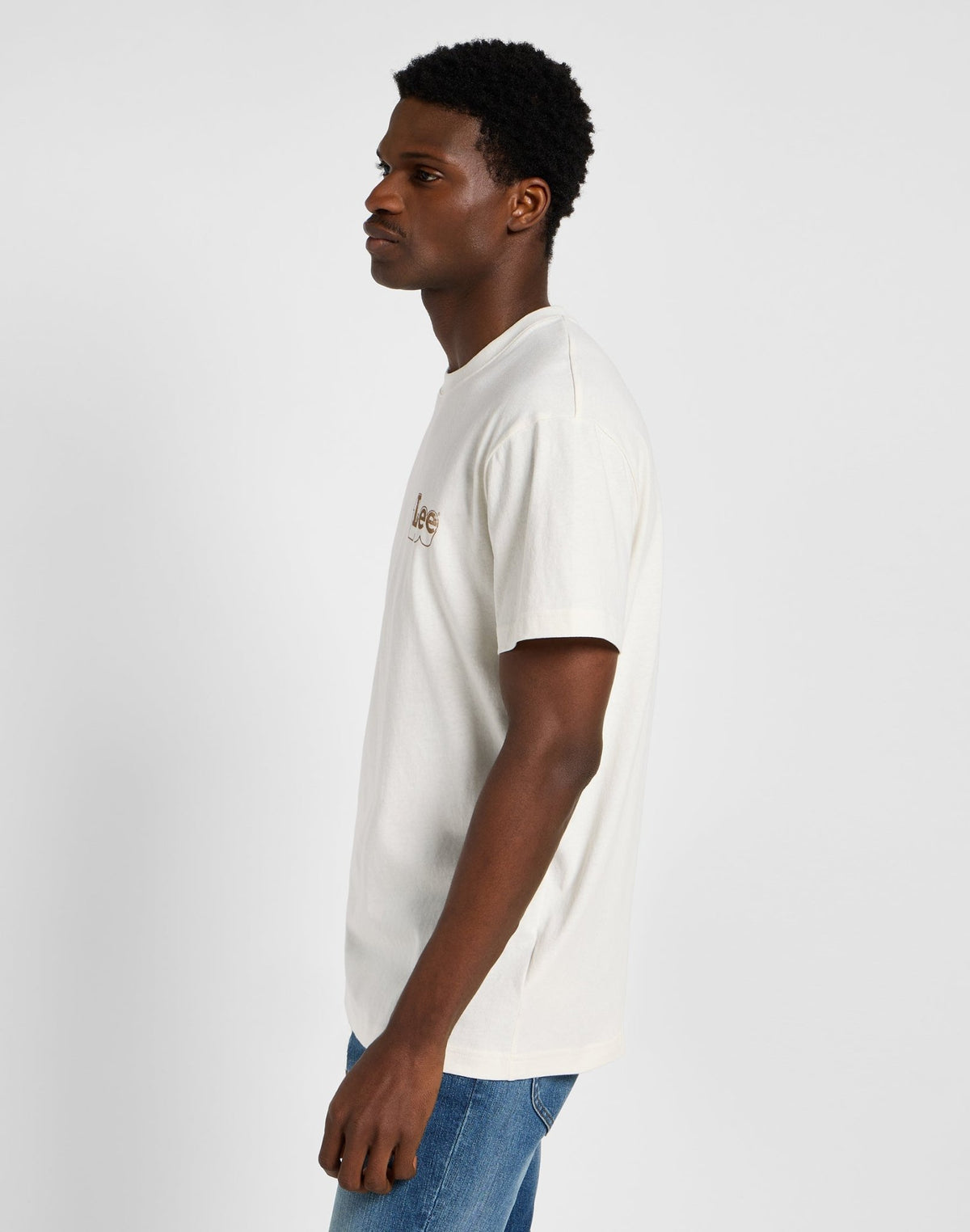 Subtle Relaxed Tee in Ecru - LEE Schweiz