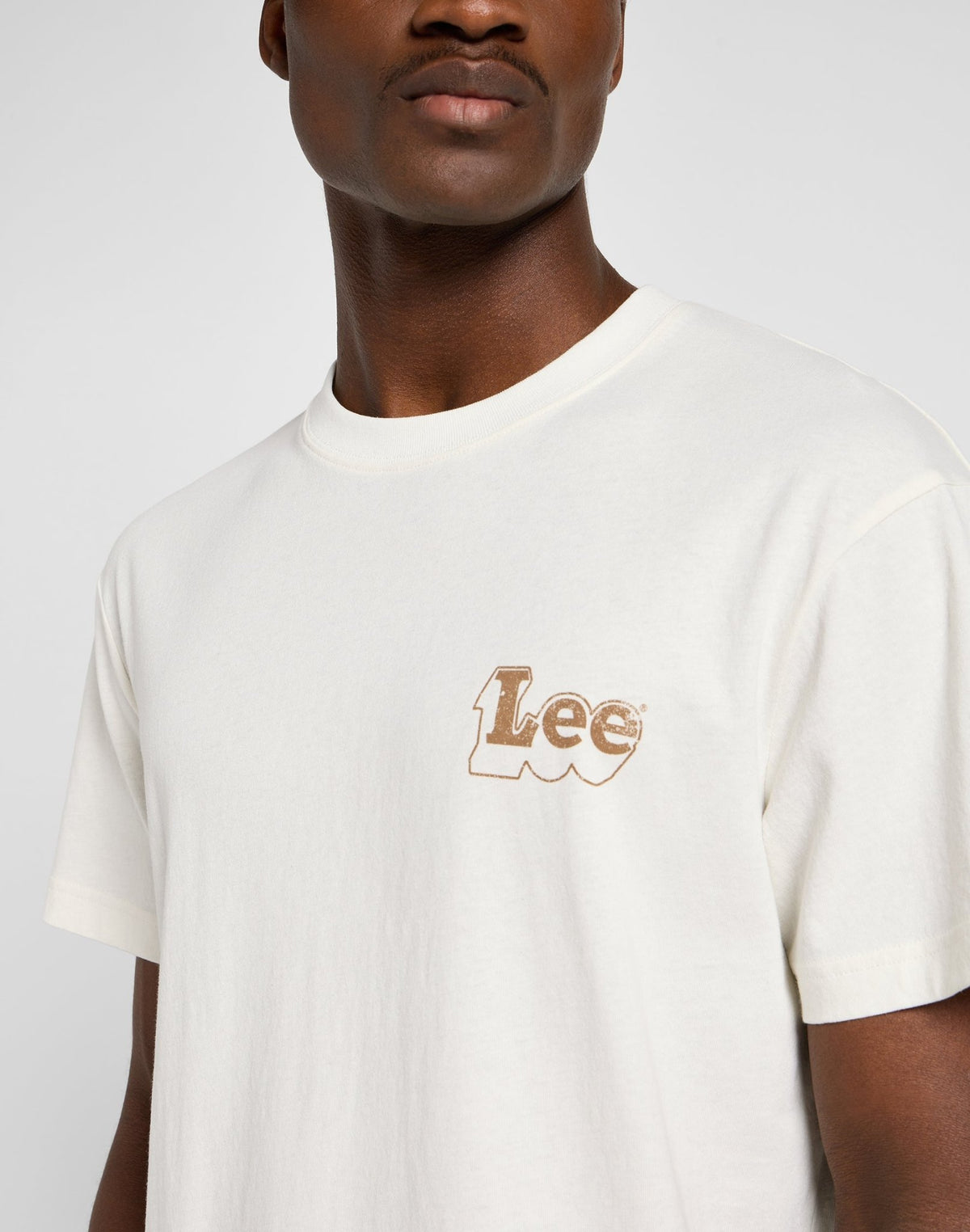 Subtle Relaxed Tee in Ecru - LEE Schweiz