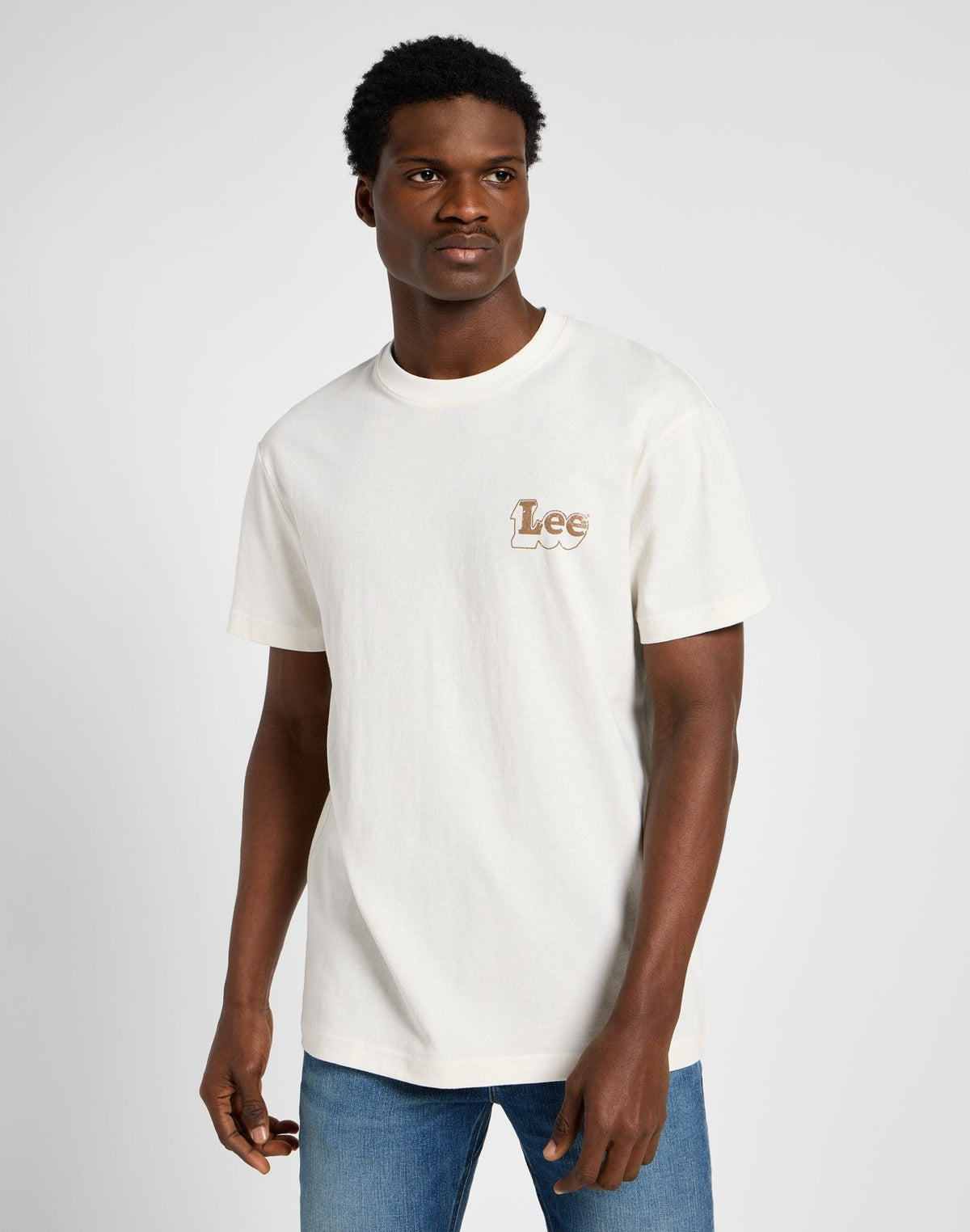 Subtle Relaxed Tee in Ecru - LEE Schweiz