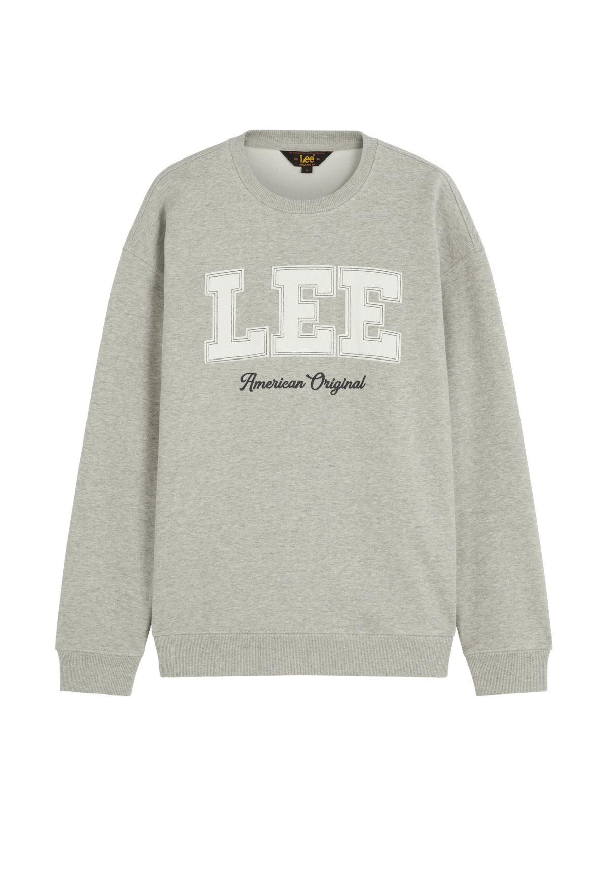 Sweatshirt Lee Original in Mid Grey Mele - LEE Schweiz