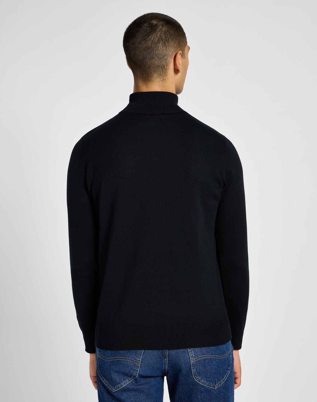 Turtle Neck in Black - LEE Schweiz