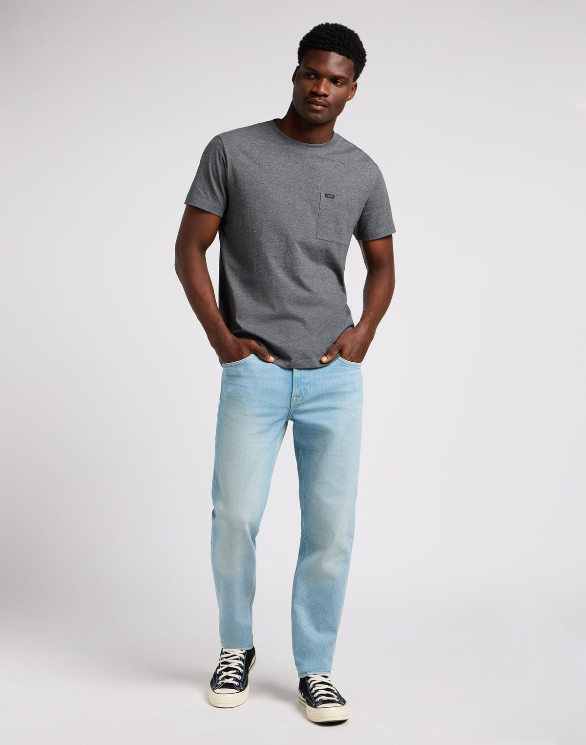 Ultimate Pocket Tee in Black - LEE Schweiz