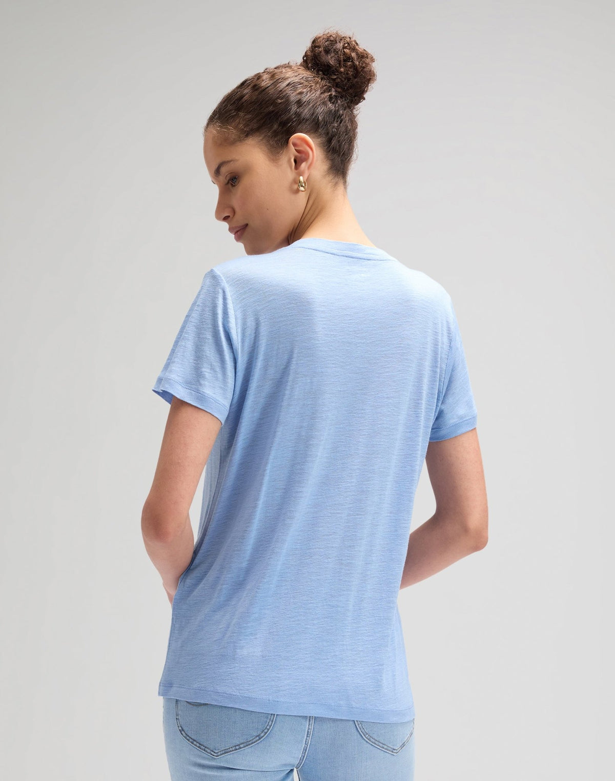 V Neck Tee in Halogen - LEE Schweiz