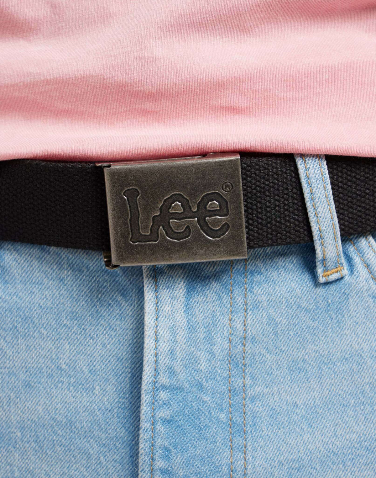 Webbing Belt in Black - LEE Schweiz
