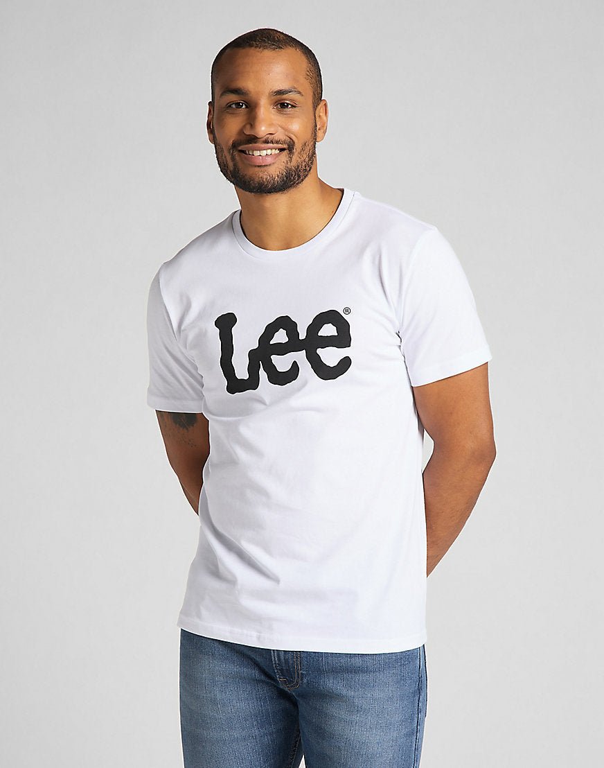 Woobly Logo T-Shirt in White - LEE Schweiz