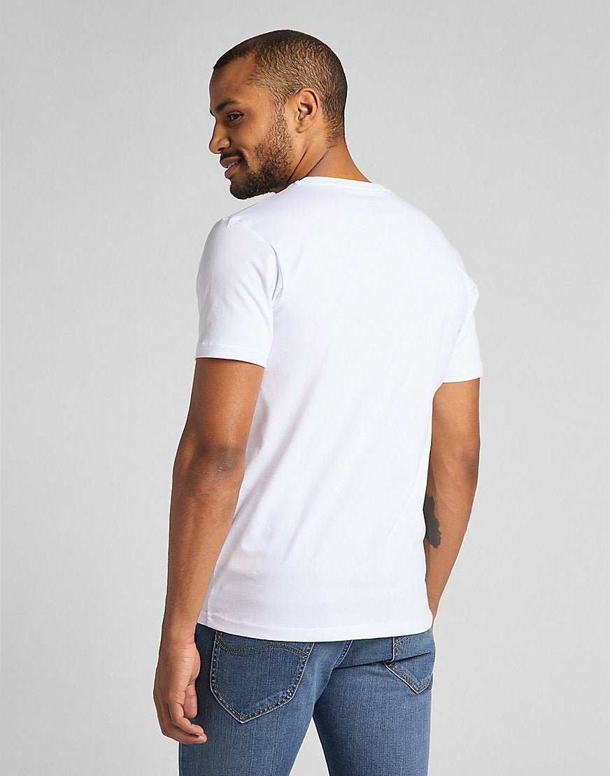 Woobly Logo T-Shirt in White - LEE Schweiz