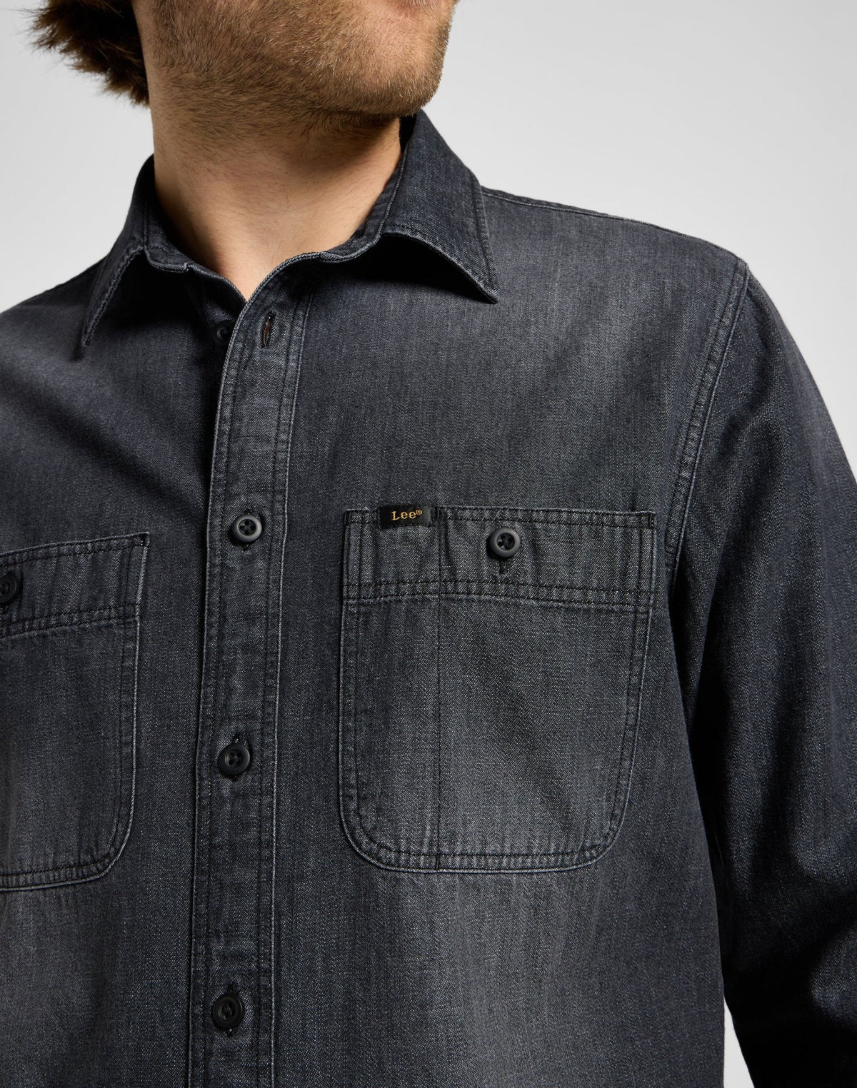 Worker Shirt 2.0 in Granite Wash - LEE Schweiz