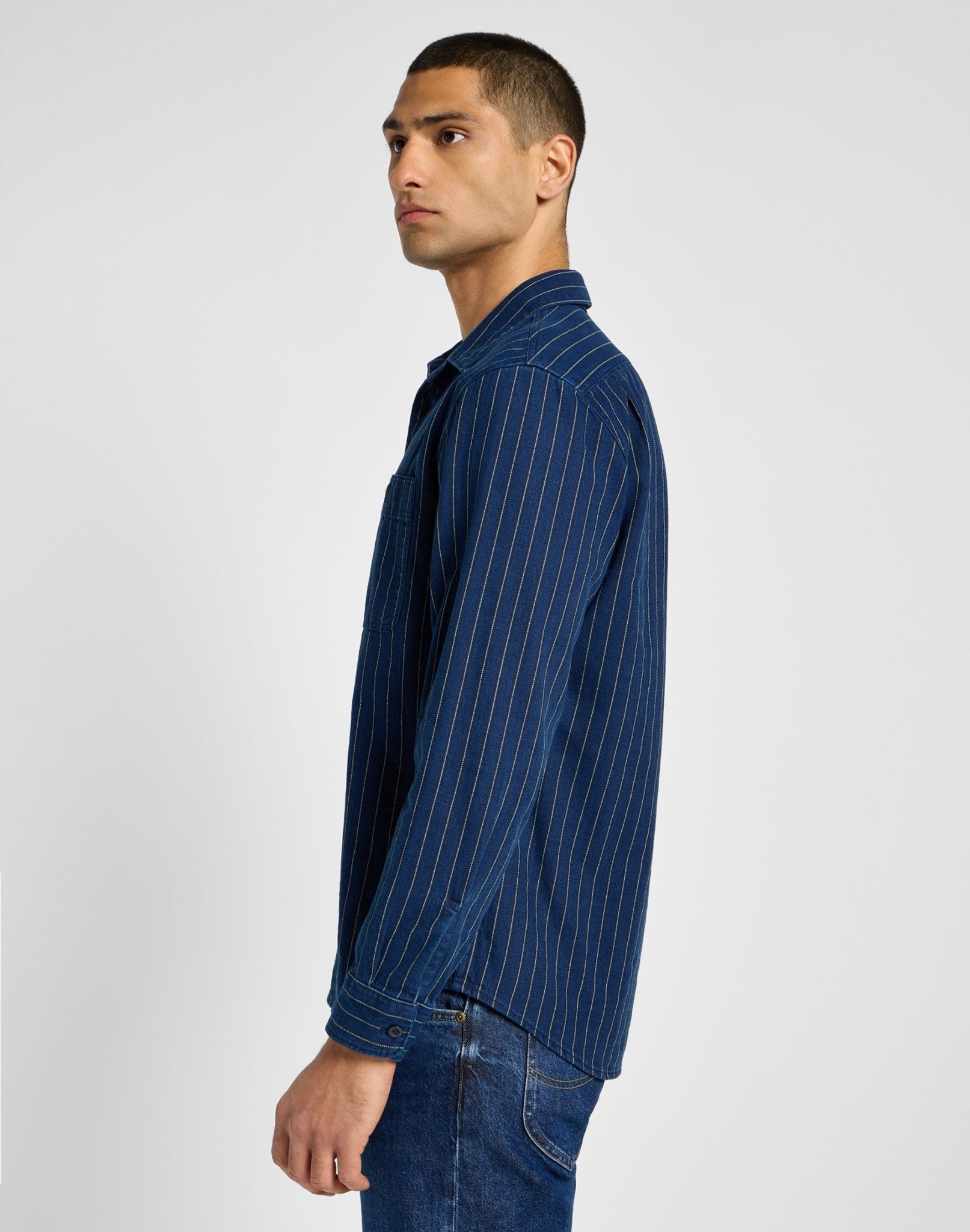 Worker Shirt 2.0 in Indigo